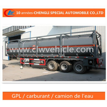 40 Cbm Reservoir Chimiques Semi-Remorque Trailer